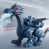 Elektrischer Dinosaurier Spielzeug mit Nebel-Spray, Lauf- & Soundeffekten – Realistischer Flugsaurier Modell mit Licht, Gehen & Brüllen – Geschenk für Jungen/Mädchen 3-6 Jahre - Image 4