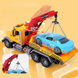 1/18 Großes Abschleppwagen Spielzeug für Jungen ab 4 Jahren, 15 Zoll Rescue Tow Truck mit Licht & Sound, ABS Plastik, Spielzeugauto inklusive, Realistische Rettungsaktionen, Tragbar & Leicht - Image 4