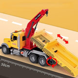 1/18 Großes Abschleppwagen Spielzeug für Jungen ab 4 Jahren, 15 Zoll Rescue Tow Truck mit Licht & Sound, ABS Plastik, Spielzeugauto inklusive, Realistische Rettungsaktionen, Tragbar & Leicht - Image 7