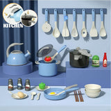 32 teiliges Kinder Kuechenspielzeug ab 3 Jahren mit Kochtopf Pfanne Lebensmitteln Lernspielzeug Rollenspiel fuer Jungen Maedchen 3 8 Jahre Geschenk Geburtstag Weihnachten - Image 6