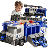 Fire Rescue Truck Set with Mini Cars - Image 1