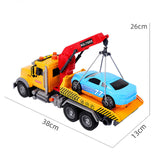 1/18 Großes Abschleppwagen Spielzeug für Jungen ab 4 Jahren, 15 Zoll Rescue Tow Truck mit Licht & Sound, ABS Plastik, Spielzeugauto inklusive, Realistische Rettungsaktionen, Tragbar & Leicht - Image 3