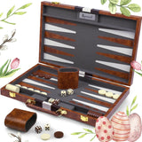 Backgammon Brettspiel-Set aus Holz - Image 2