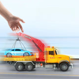 1/18 Großes Abschleppwagen Spielzeug für Jungen ab 4 Jahren, 15 Zoll Rescue Tow Truck mit Licht & Sound, ABS Plastik, Spielzeugauto inklusive, Realistische Rettungsaktionen, Tragbar & Leicht - Image 8