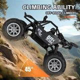 4WD RC Geländeauto für Kinder, Hochgeschwindigkeits Offroad Auto mit Metall-Chassis, Starke Leistung & Stoßschutz, Geschenk für Jungen ab 6-12 Jahre - Image 5