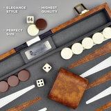 Backgammon Brettspiel-Set aus Holz - Image 5