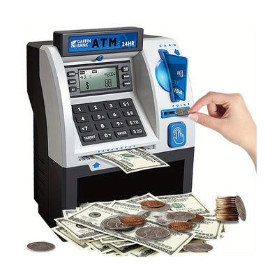 ATM Spardose fuer Kinder