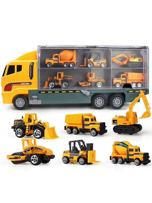 Engineering Vehicle Spielzeug fuer Kinder - Gelb (SKU TS-CARS-YELLOW) | Seun & Amana